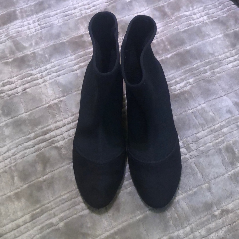Black Nine West Sock Boot